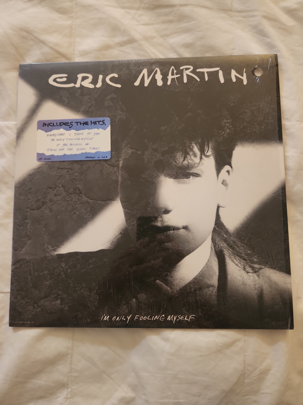 Eric Martin - I'm Only Fooling Myself - 95% Sealed Side Open. Never Played Nm